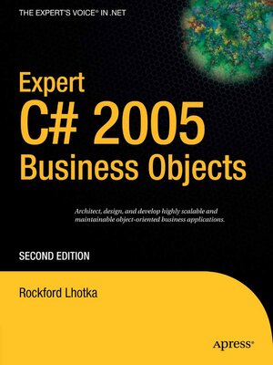 cover image of Expert C# 2005 Business Objects